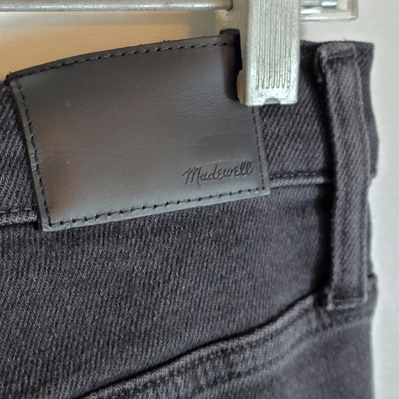 MADEWELL Inch High Rise Black Skinny Jeans - Picture 8 of 10
